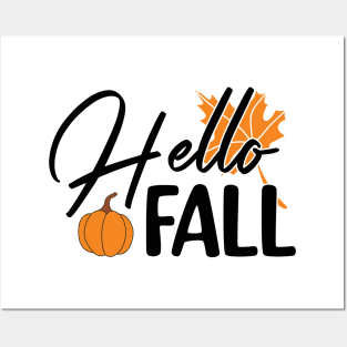 Hello Fall Posters and Art